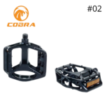 Pédale en Aluminum COBRA (Noir) / 02