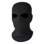 Cagoul MASQUE pour tête en 2 TROUS (Noir)