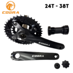 Kit de Pédalier – DOUBLE plateau – Boîtier (COBRA)