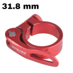 Colis de selle GINEYEA avec blocage 31.8mm (Rouge)