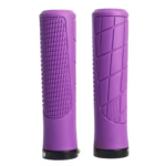 Poignée caoutchouc avec serrure (Violet)