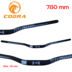 Guidon COBRA en aluminum 780mm (Noir)