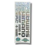 Kit-stickers SHIMANO (Blanc)