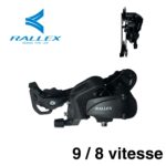 Dérailleur arrière RALLEX 9/8 V (Noir)