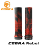 Poignée avec serrure COBRA / Rebel (Noir-Rouge)