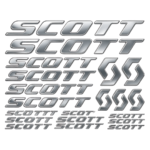 KIT stickers SCOTT (Argentée)