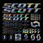 KIT stickers SCOTT (Rain-Bow)