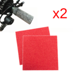 x2 PCs Grips pour tobos (Rouge)