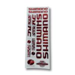 Kit-stickers SHIMANO (Rouge)