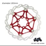 Disque Frein WAKE 203mm (Rouge) / +6vis