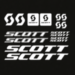 KIT stickers SCOTT (Blanc) / 02