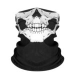SEMI-Cagoul MASQUE pour tête (Blanc-Noir)