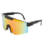 Lunette soleil (Noir-Jaune)