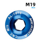 Cranck pédalier MEROCA /  M19 (Bleu)