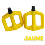 Pédale PMP plat en plastique (Jaune)