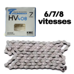 Chaîne de vélo à 6/7/8V (KMC)