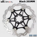 Disque de Frein Flottant 203mm / SNAIL (Noir) /+6vis