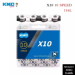 Chaîne de vélo à 10 vitesses (KMC)