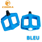 Pédale en plastique COBRA plat (Bleu)