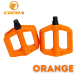 Pédale en plastique COBRA plat (Orange)