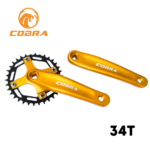 Pédalier GOLD+ mono plateau 34T (COBRA)