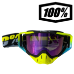 Lunette CROSS 100% (Jaune/Bleu)