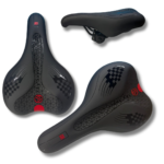 Selle de vélo SKY super (Rouge)