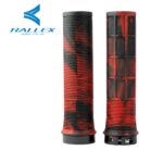 Poignée RALLEX avec serrure (Noir-Rouge)